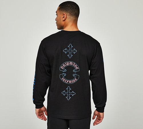 Amity Scroll Boxy Fit Long Sleeve T-Shirt