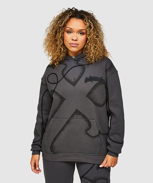 Womens Hostile Overhead Hoodie