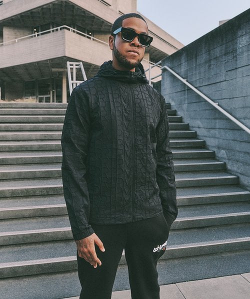 Hoax Repeat Stitch Windbreaker