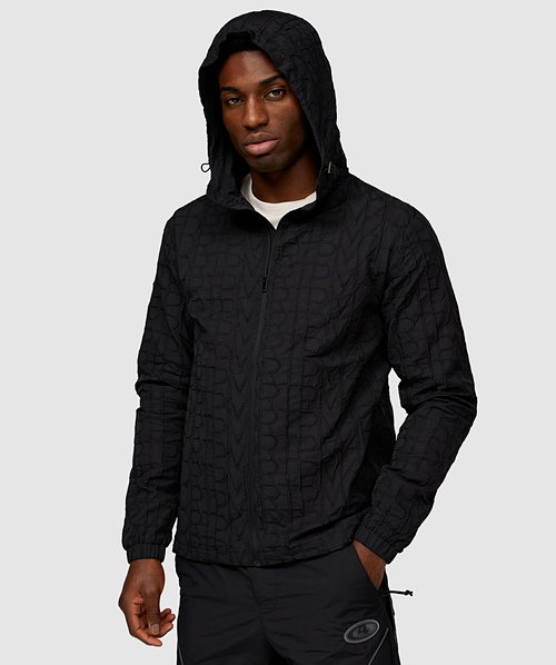 Hoax Repeat Stitch Windbreaker | Dripmade