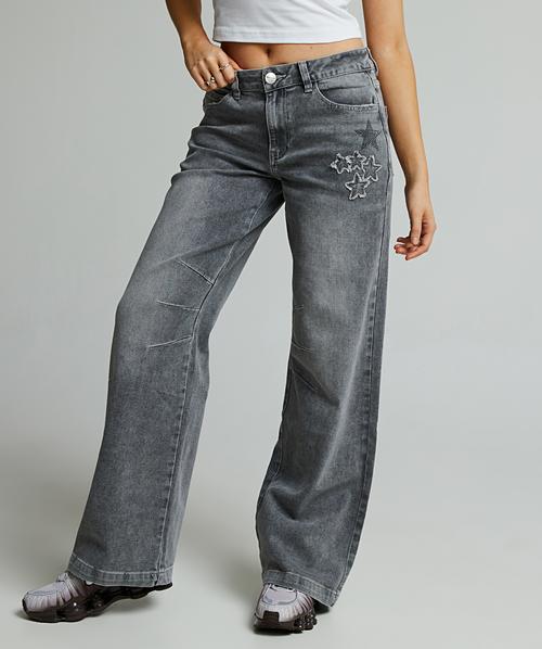 Womens Alibi Baggy Jean
