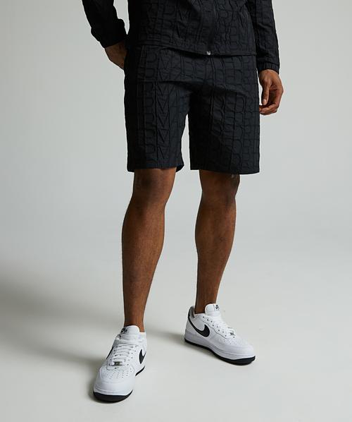 Hoax Repeat Stitch Woven Short