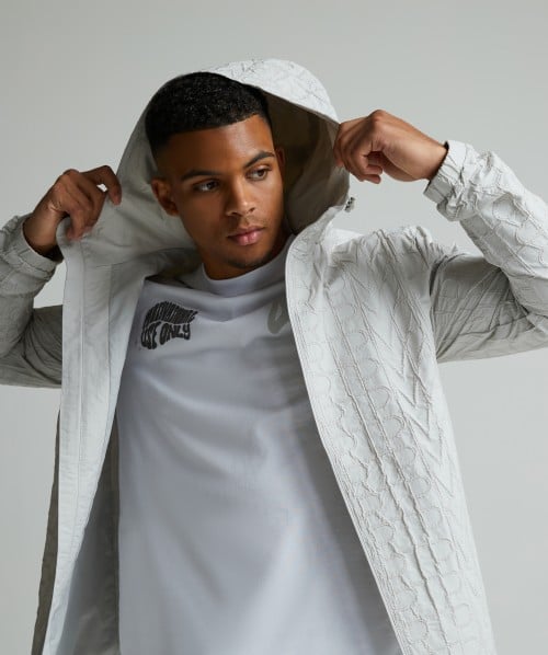 Hoax Repeat Stitch Windbreaker