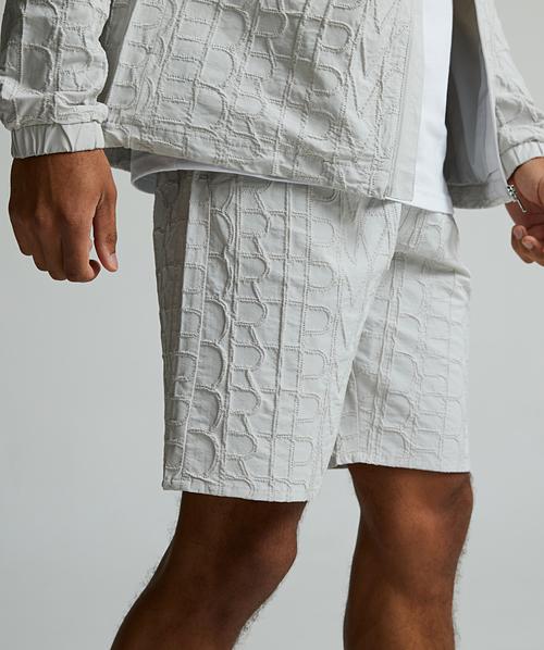 Hoax Repeat Stitch Woven Short