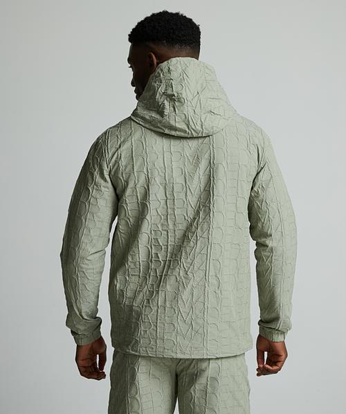 Hoax Repeat Stitch Windbreaker