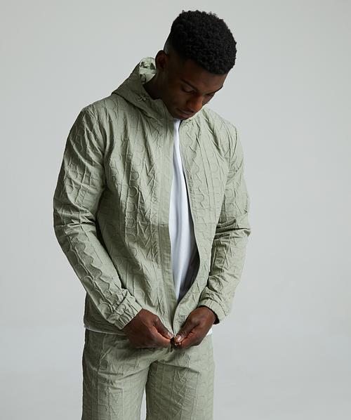 Hoax Repeat Stitch Windbreaker