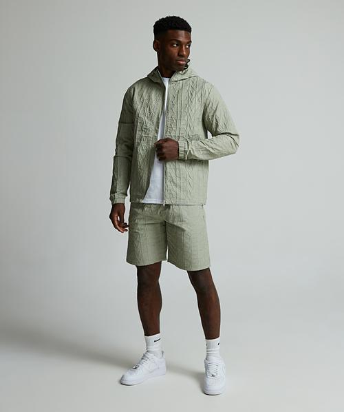 Hoax Repeat Stitch Woven Short