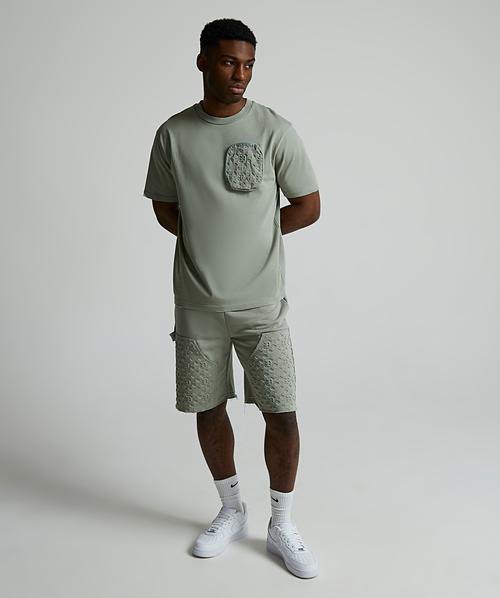 Monogram Carpenter Fleece Short