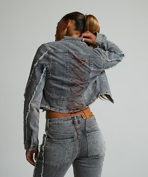 Womens Hellfire Denim Jacket