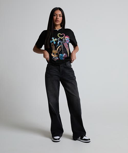 Womens Gianna Oversized Denim Jean