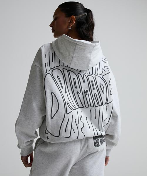Womens Lotto Boxy Fit Overhead Hoodie