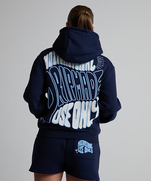 Womens Lotto Boxy Fit Zip Through Hoodie