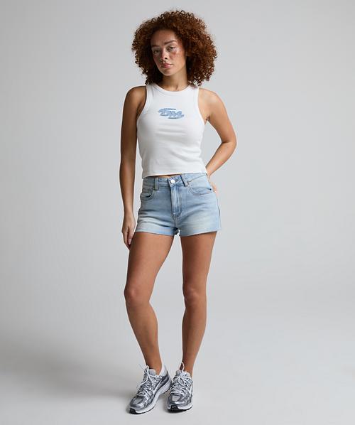 Womens Gianna Ribbed Vest
