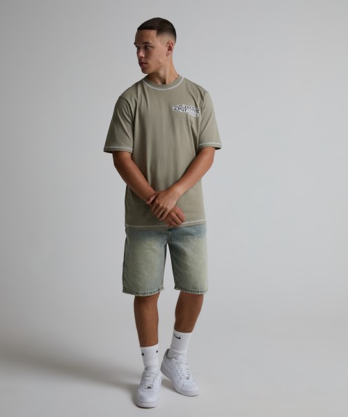 Cypher Monogram Denim Short