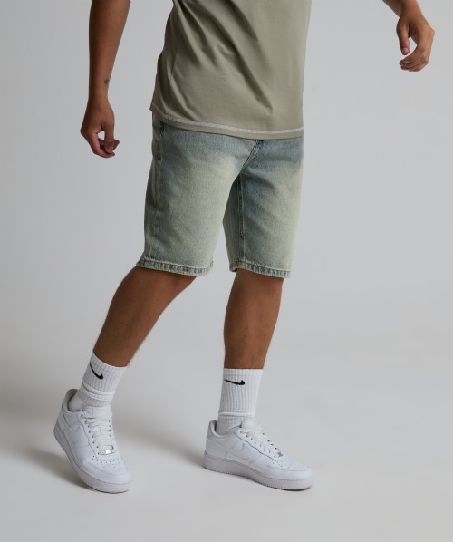 Cypher Monogram Denim Short