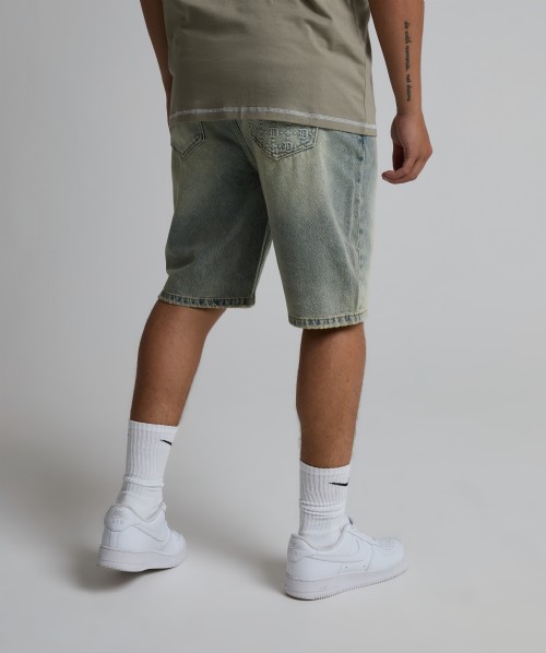 Cypher Monogram Denim Short