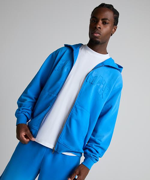 Selfmade Applique Zip Through Hoodie