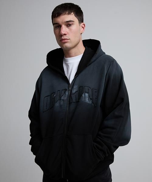 Selfmade Applique Zip Through Hoodie