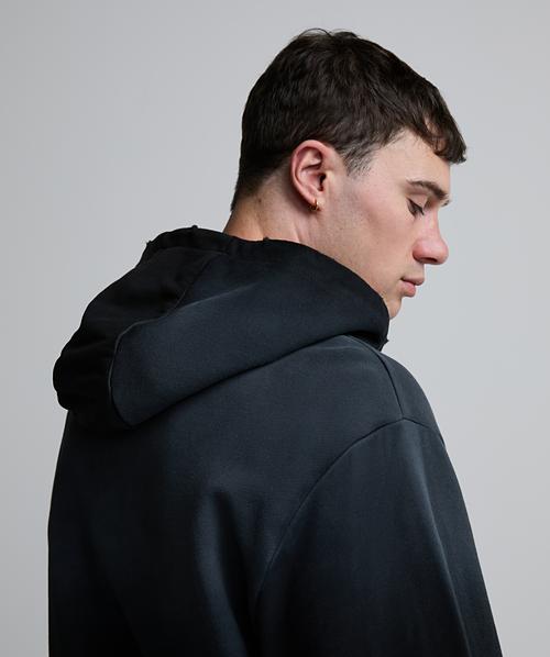 Selfmade Applique Zip Through Hoodie
