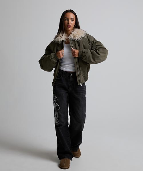 Womens Hype Bomber Jacket