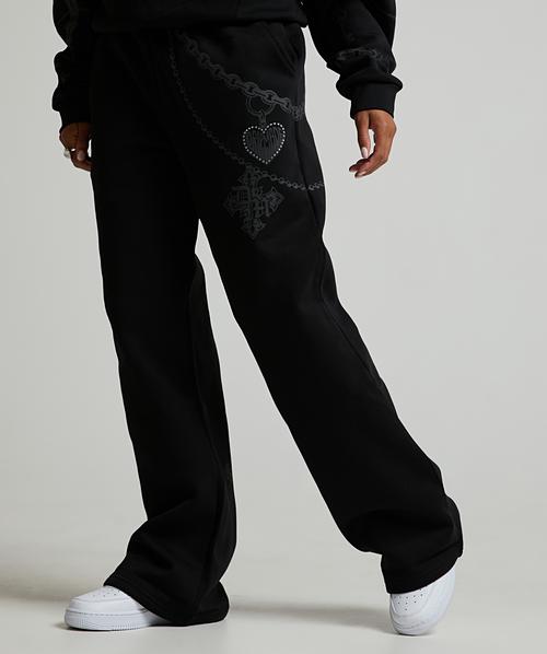 Womens Chainz Open Hem Jogger
