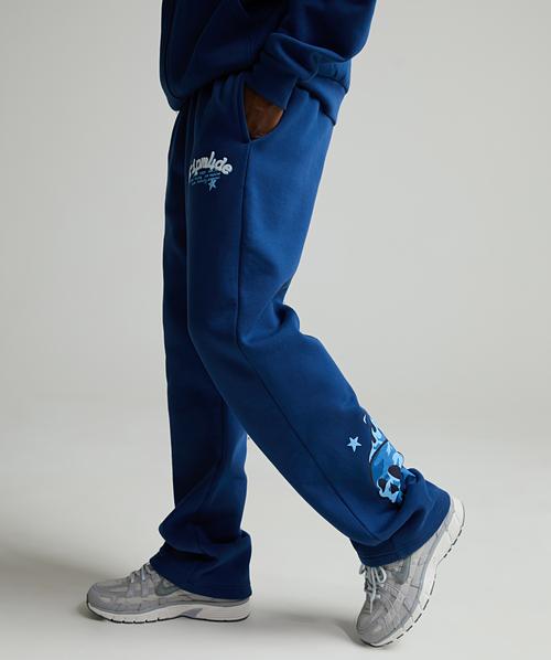 Gamble Camo Open Hem Jogger