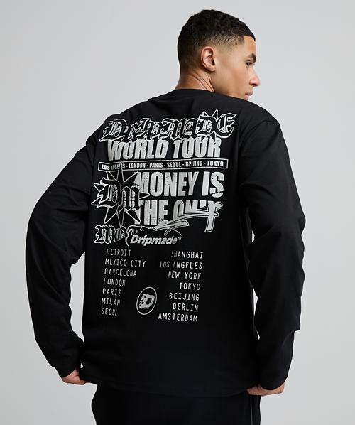 Global Tour Splice Long Sleeve T-Shirt