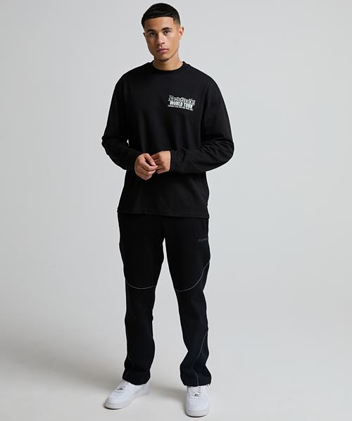 Global Tour Splice Long Sleeve T-Shirt