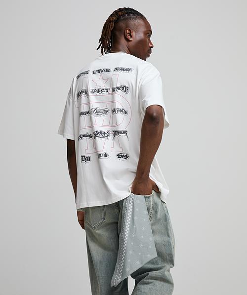 Multi Typography T-Shirt