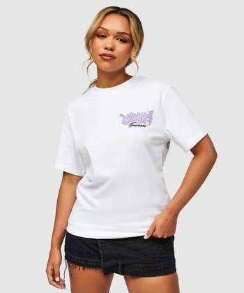 Womens Graffiti Street Tour Boyfriend T-Shirt