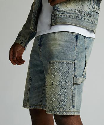 Monogram Carpenter Denim Short