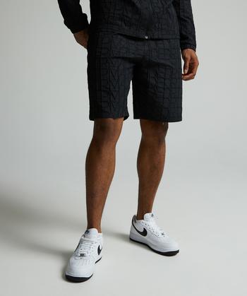 Hoax Repeat Stitch Woven Short