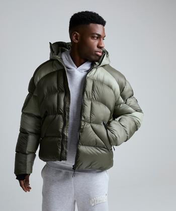 Deface Short Puffer Jacket