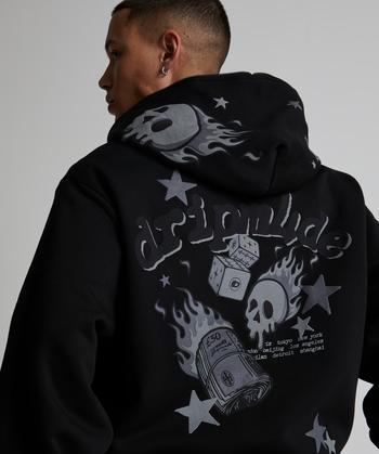 Gamble Zip Through Hoodie