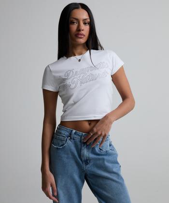 Womens Dramatic Baby T-Shirt