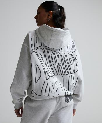 Womens Lotto Boxy Fit Overhead Hoodie