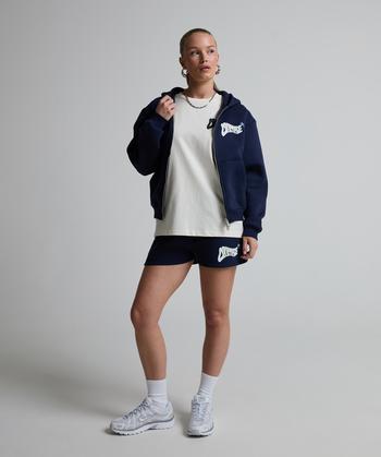 Womens Lotto Boxy Fit Zip Through Hoodie