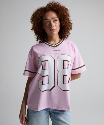 Womens Touchdown Oversized Mesh Jersey