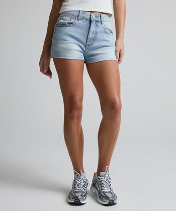 Womens Gianna Mid Rise Denim Short