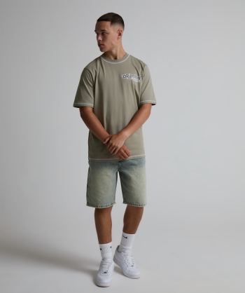 Cypher Monogram Denim Short