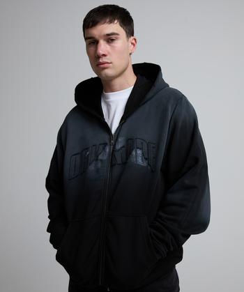 Selfmade Applique Zip Through Hoodie