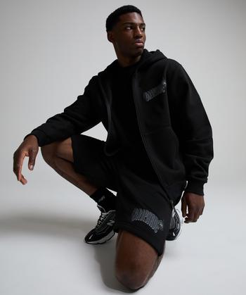 Void Zip Through Hoodie