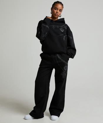 Womens Chainz Open Hem Jogger